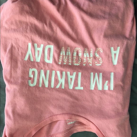 Pink tee with White lettering - Picture 1 of 2